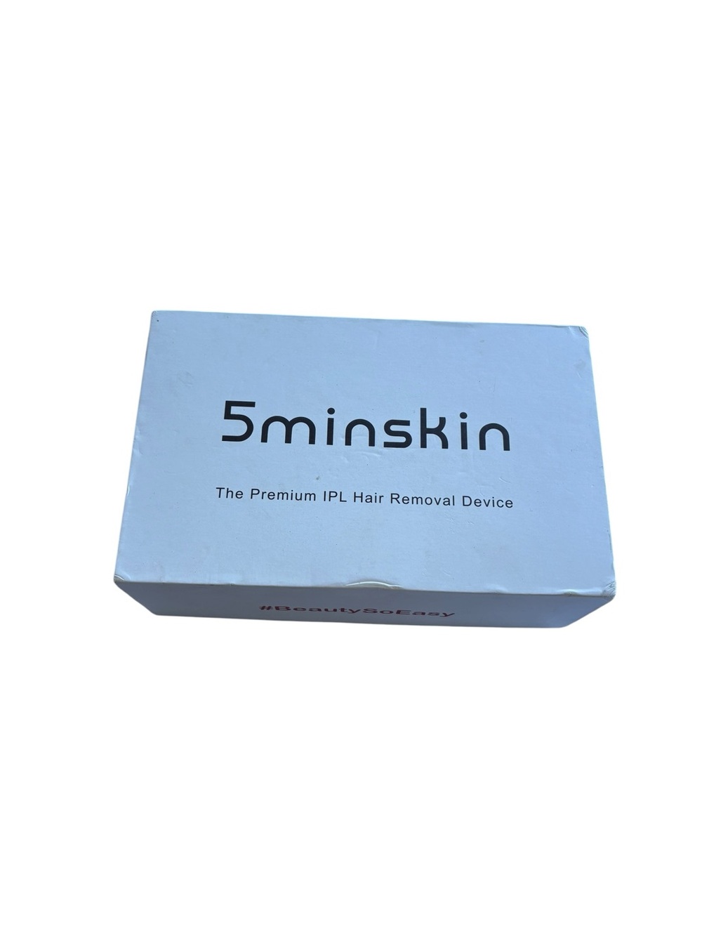 5minskin IPL Hair Removal Device, White/Gold, Corded Electric Open Box Untested